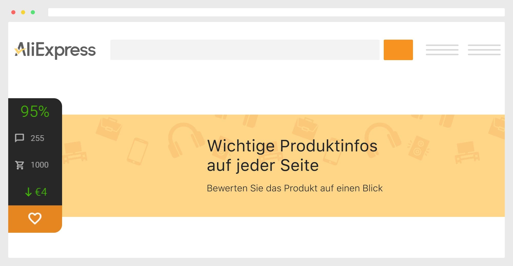 Mit AliHelper 3 mal günstiger einkaufen!