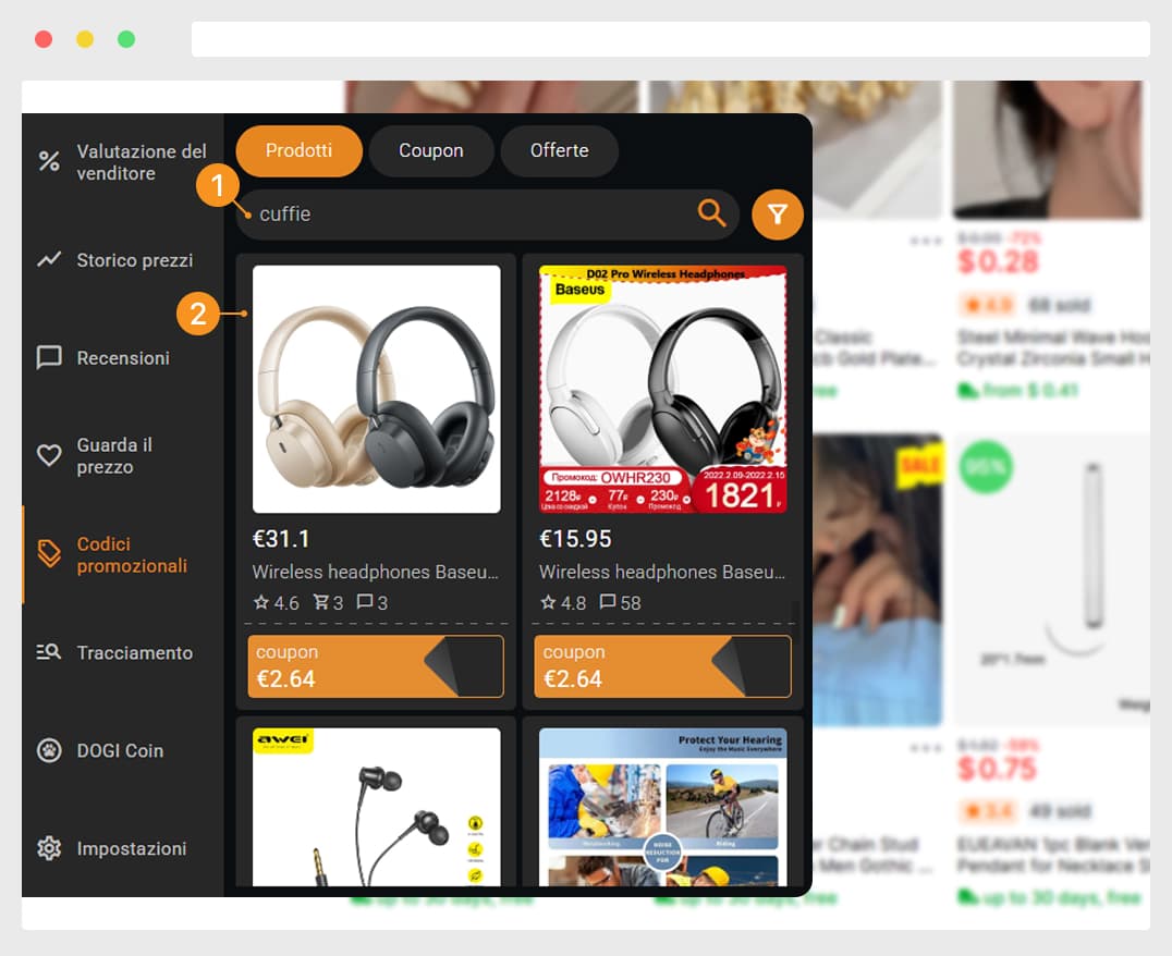 Codici sconto e Offerte