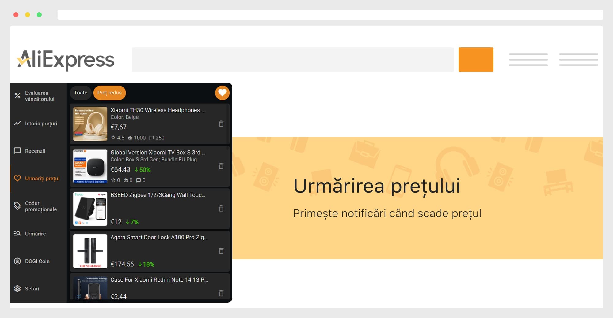 Urmărirea convenabilă a pachetelor